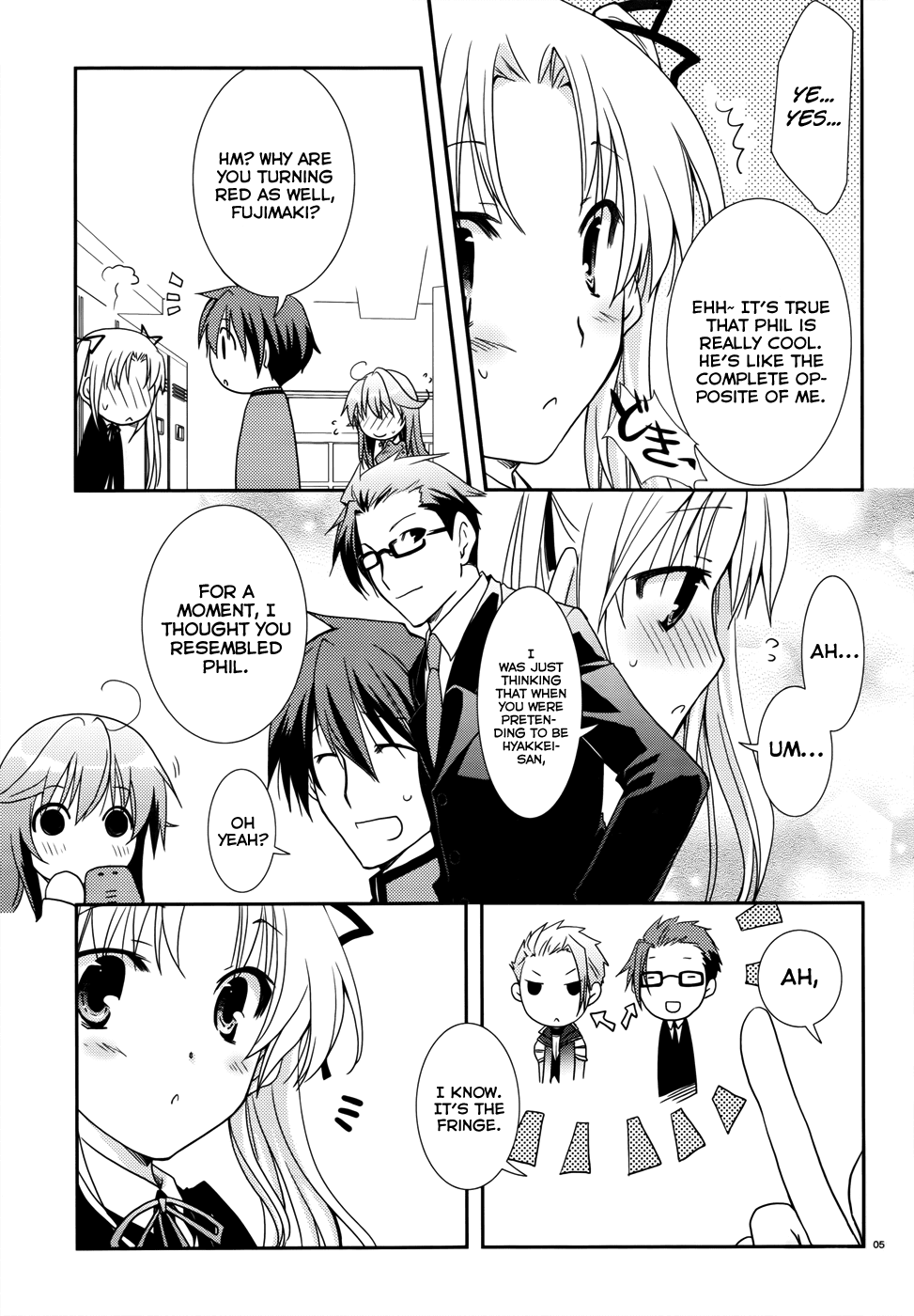 Ranobe no Hen! Chapter 8.2 page 5 - Chapter 8 v2 : Boy Meats Girl