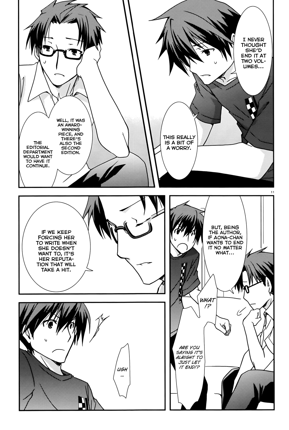 Ranobe no Hen! Chapter 9.2 page 11 - Chapter 9 v2 : After School Light Novel-Meister