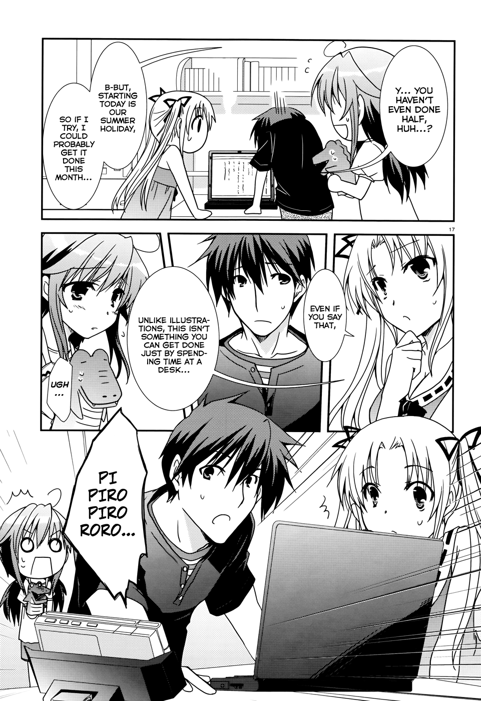 Ranobe no Hen! Chapter 9.2 page 17 - Chapter 9 v2 : After School Light Novel-Meister