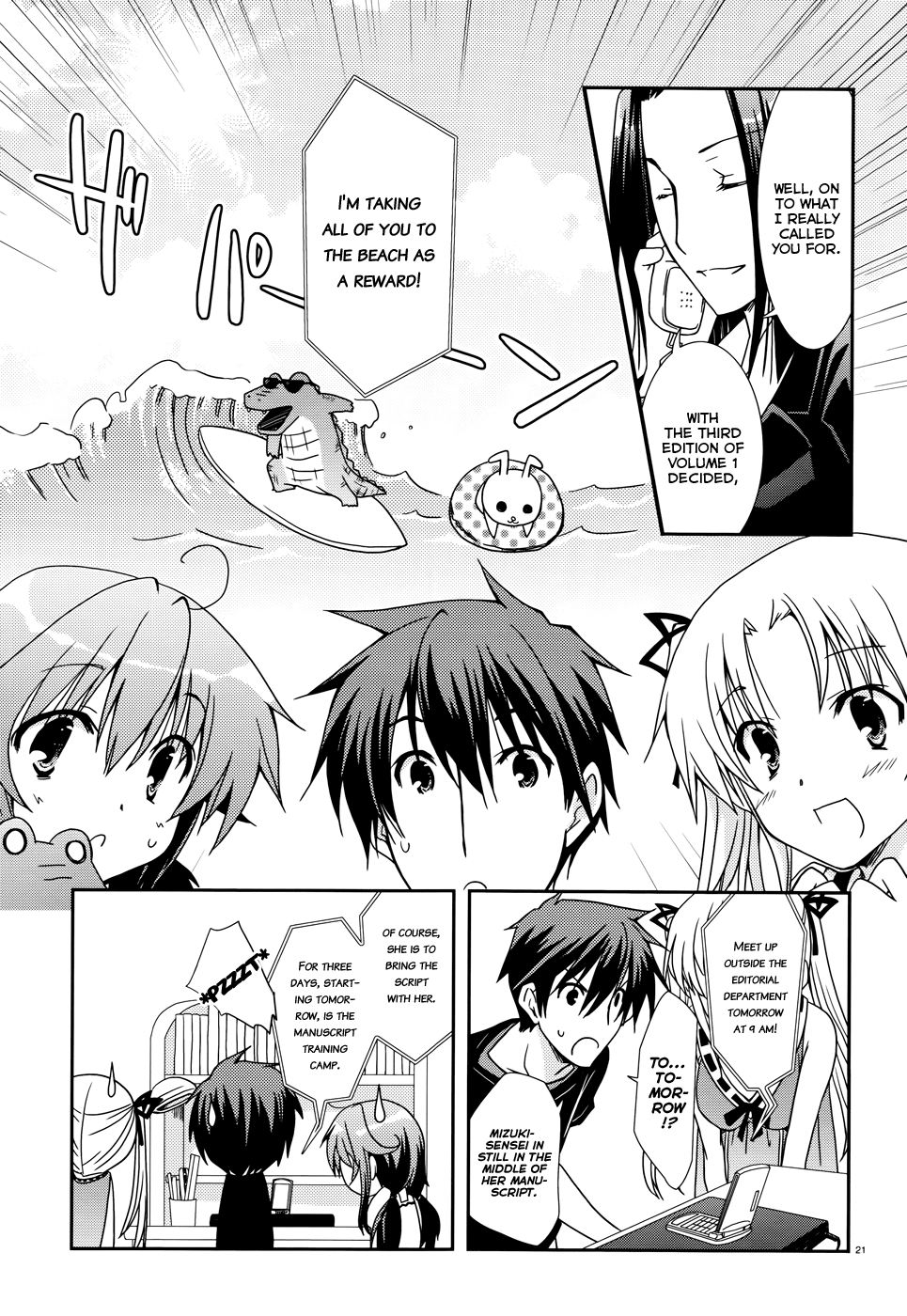 Ranobe no Hen! Chapter 9.2 page 21 - Chapter 9 v2 : After School Light Novel-Meister