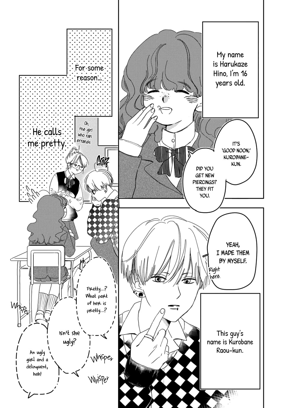 Raou-kun Notices Me Chapter 1 page 7 - Chapter 1: The Start of a Romance with a Mischievous Boy