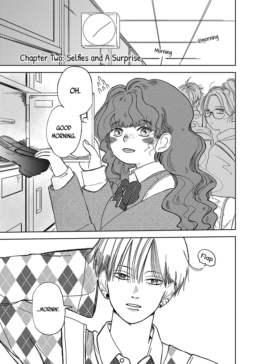 Raou-kun Notices Me Chapter 2 page 2 - Chapter 2: Selfies and a Surprise