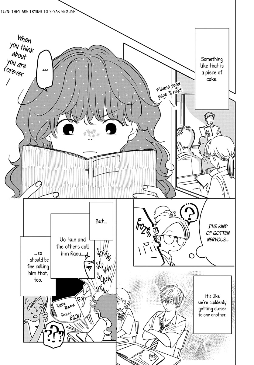 Raou-kun Notices Me Chapter 7 page 8 - Chapter 7: Seating Arrangements & Calling Each Other by Our First Names