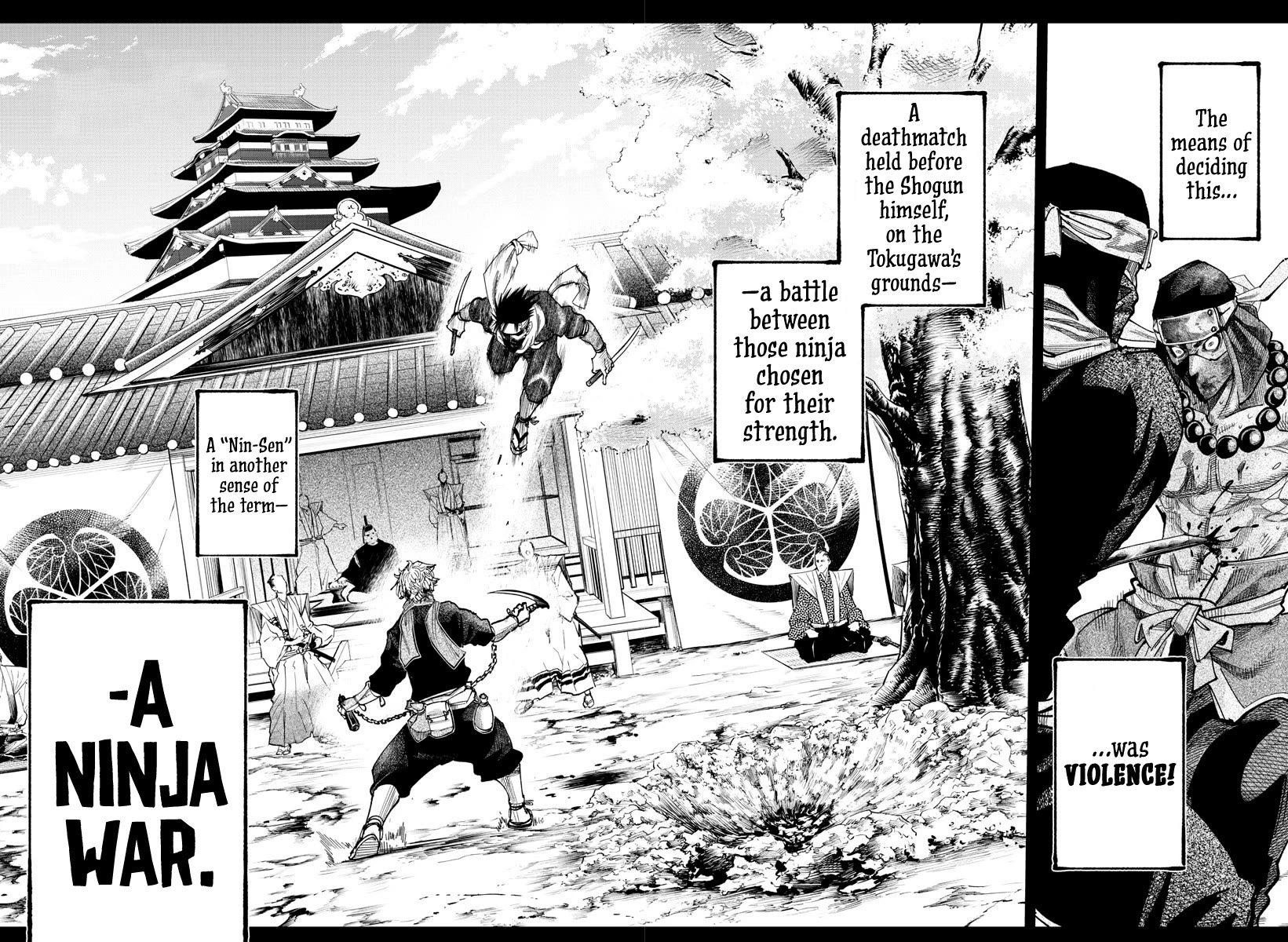 Rappa: The Delinquent Ninja Scrolls Chapter 10 page 3 - Chapter 10: Giant-Killing