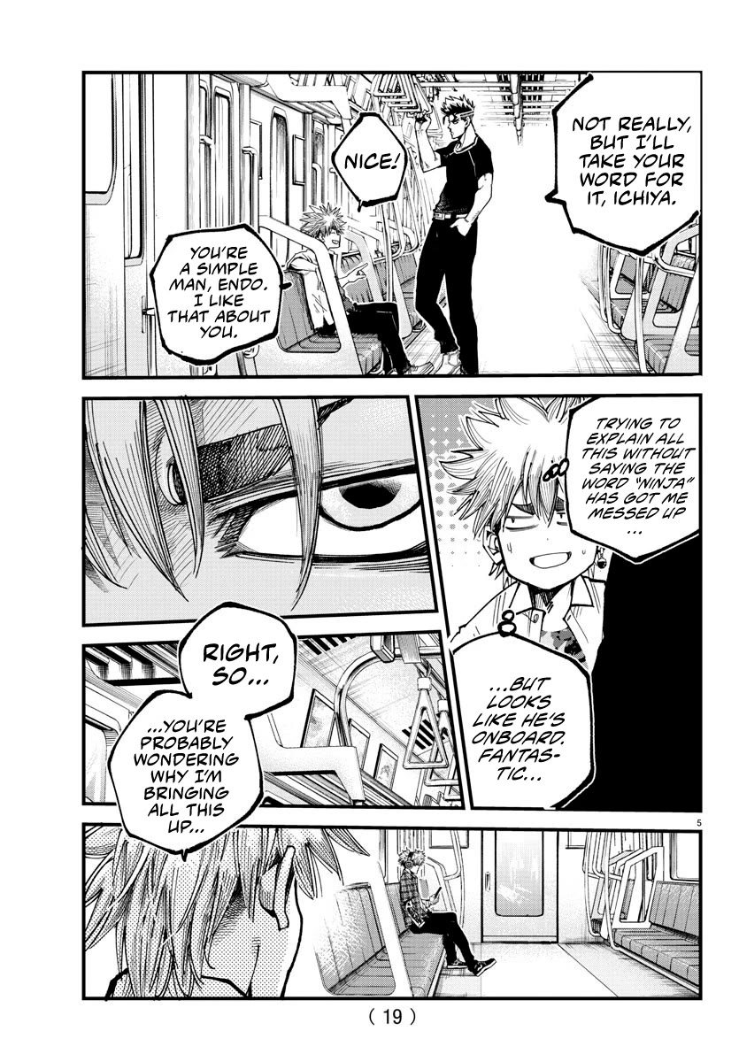 Rappa: The Delinquent Ninja Scrolls Chapter 10 page 5 - Chapter 10: Giant-Killing