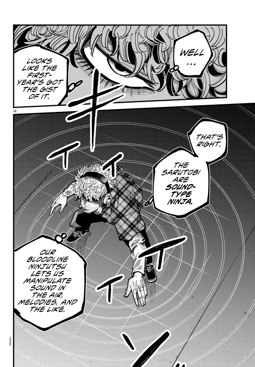 Rappa: The Delinquent Ninja Scrolls Chapter 11 page 15 - Chapter 11: Carrying Koga On His Shoulders