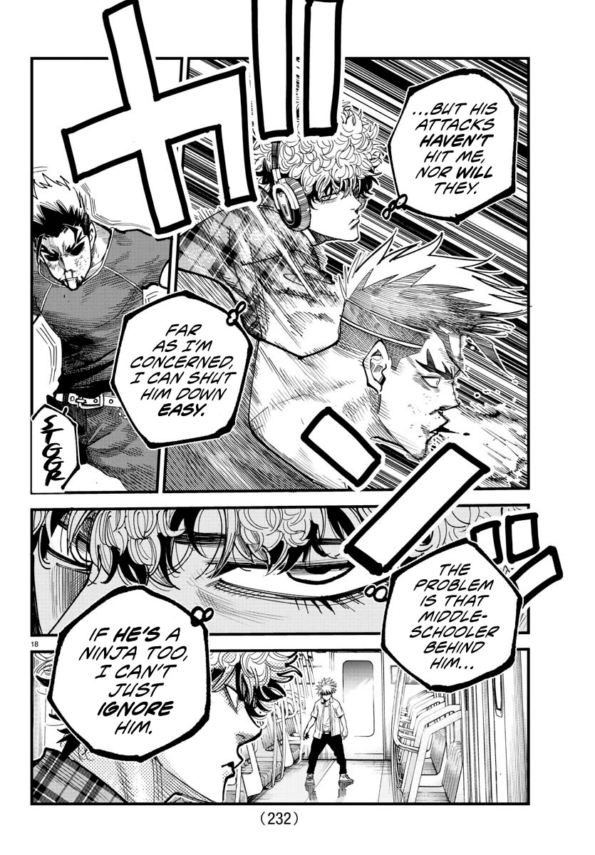 Rappa: The Delinquent Ninja Scrolls Chapter 11 page 17 - Chapter 11: Carrying Koga On His Shoulders