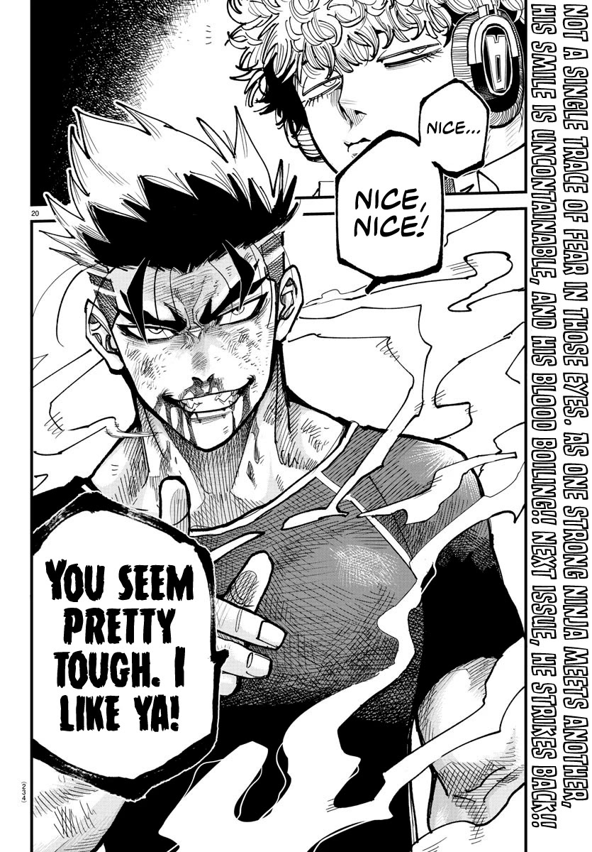 Rappa: The Delinquent Ninja Scrolls Chapter 11 page 19 - Chapter 11: Carrying Koga On His Shoulders