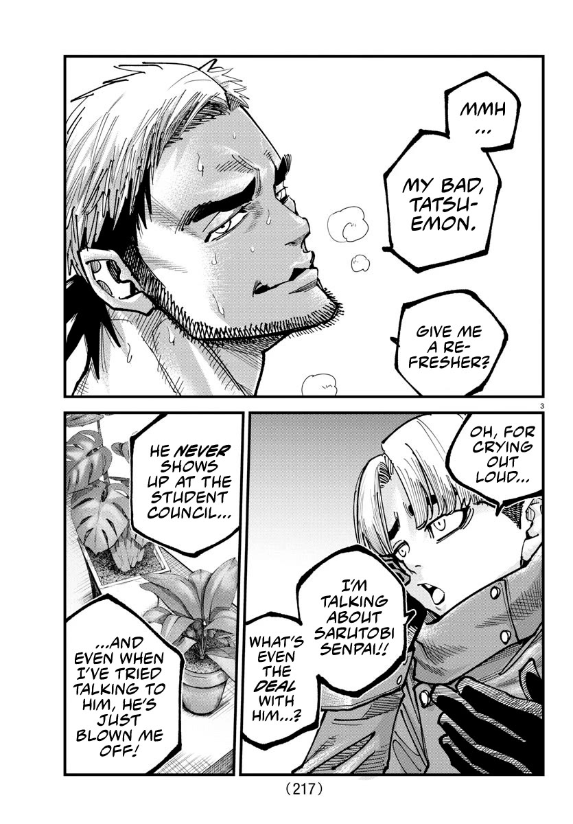 Rappa: The Delinquent Ninja Scrolls Chapter 11 page 3 - Chapter 11: Carrying Koga On His Shoulders