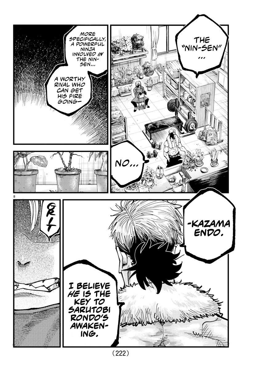 Rappa: The Delinquent Ninja Scrolls Chapter 11 page 8 - Chapter 11: Carrying Koga On His Shoulders