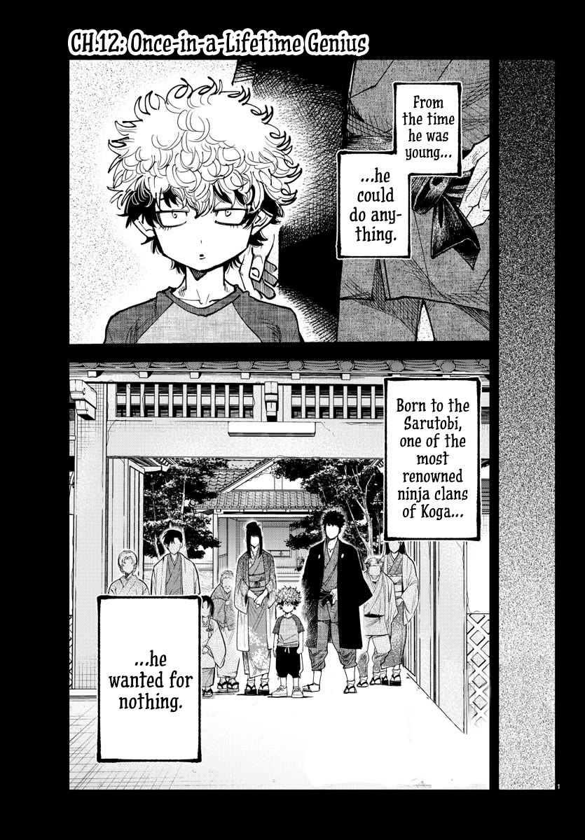 Rappa: The Delinquent Ninja Scrolls Chapter 12 page 1 - Chapter 12: Once-in-a-Lifetime Genius