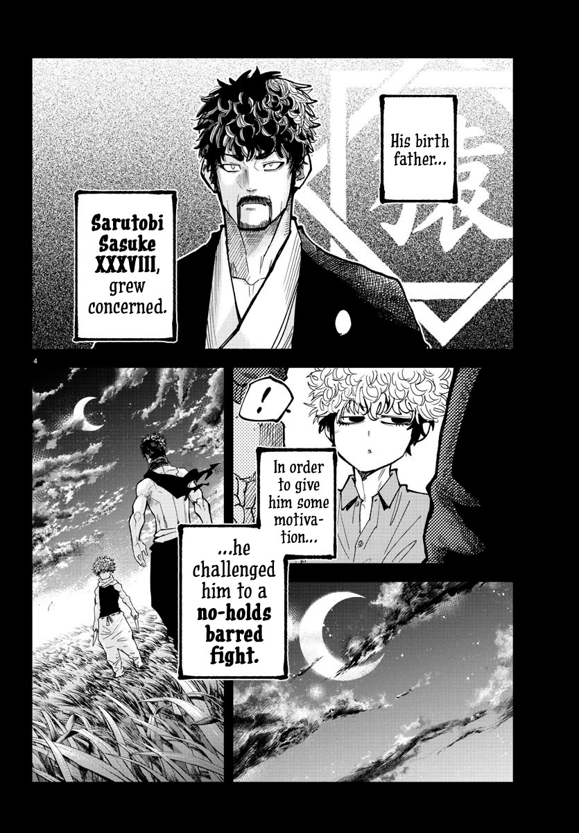 Rappa: The Delinquent Ninja Scrolls Chapter 12 page 4 - Chapter 12: Once-in-a-Lifetime Genius