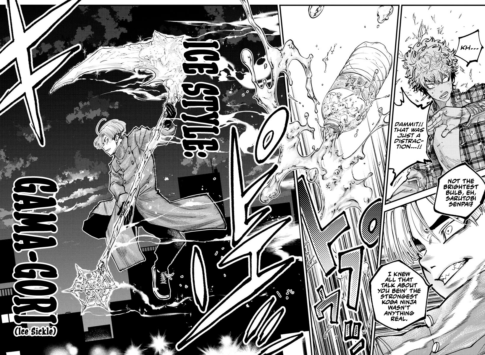 Rappa: The Delinquent Ninja Scrolls Chapter 15 page 9 - Chapter 15: The Student Council Koga Faction
