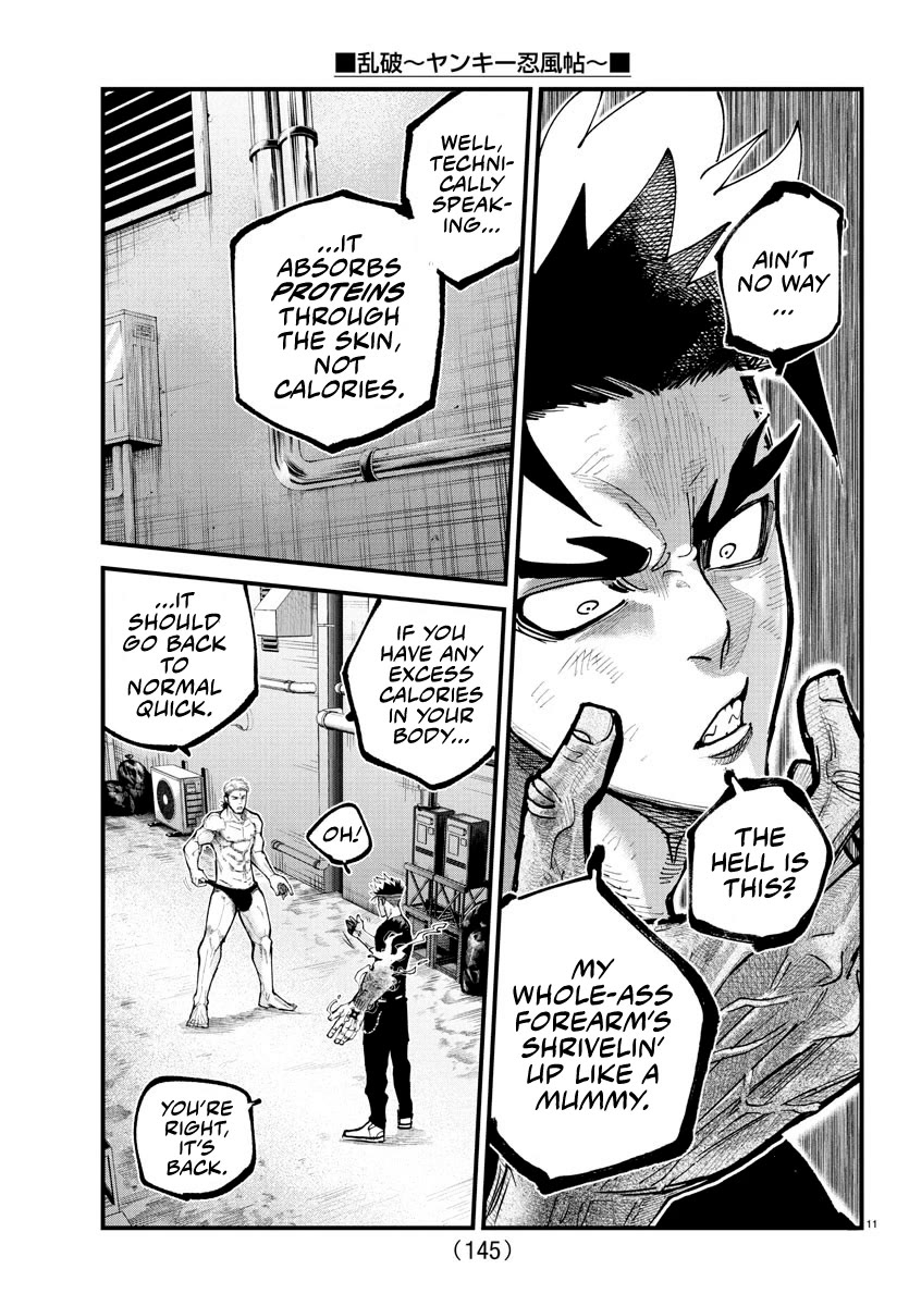 Rappa: The Delinquent Ninja Scrolls Chapter 16 page 10 - Chapter 16: Calories