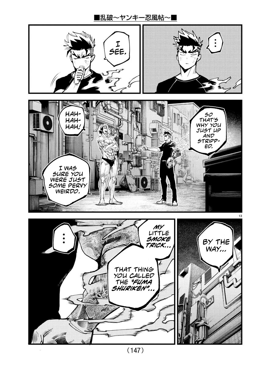 Rappa: The Delinquent Ninja Scrolls Chapter 16 page 12 - Chapter 16: Calories