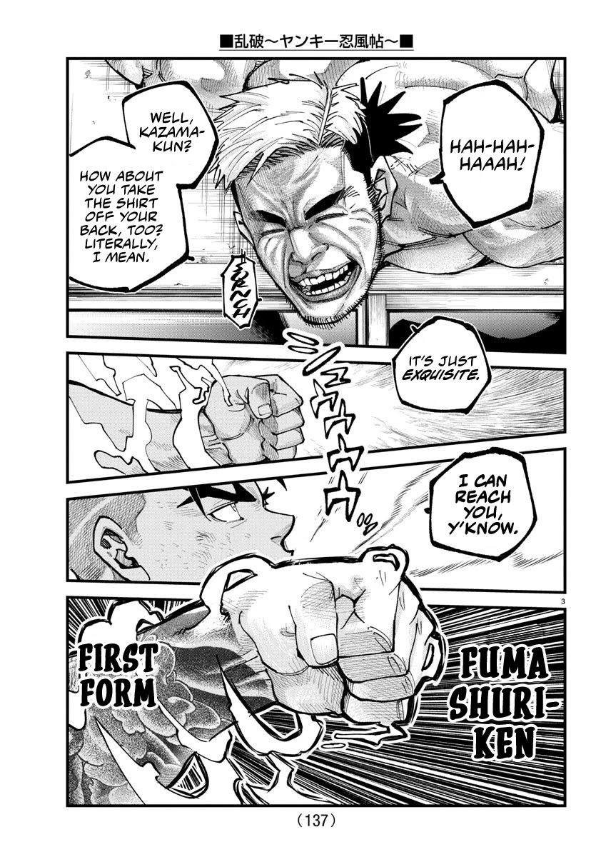 Rappa: The Delinquent Ninja Scrolls Chapter 16 page 3 - Chapter 16: Calories