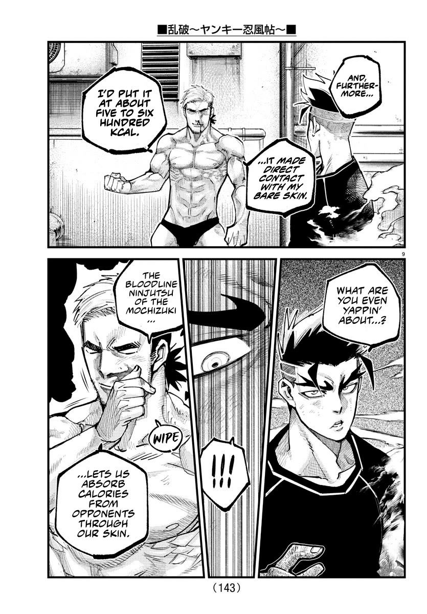 Rappa: The Delinquent Ninja Scrolls Chapter 16 page 8 - Chapter 16: Calories