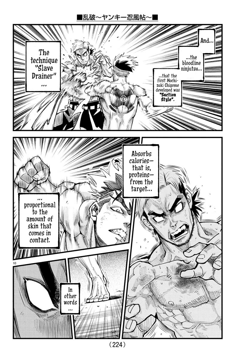 Rappa: The Delinquent Ninja Scrolls Chapter 17 page 9 - Chapter 17: Suction Style - Slave Drainer