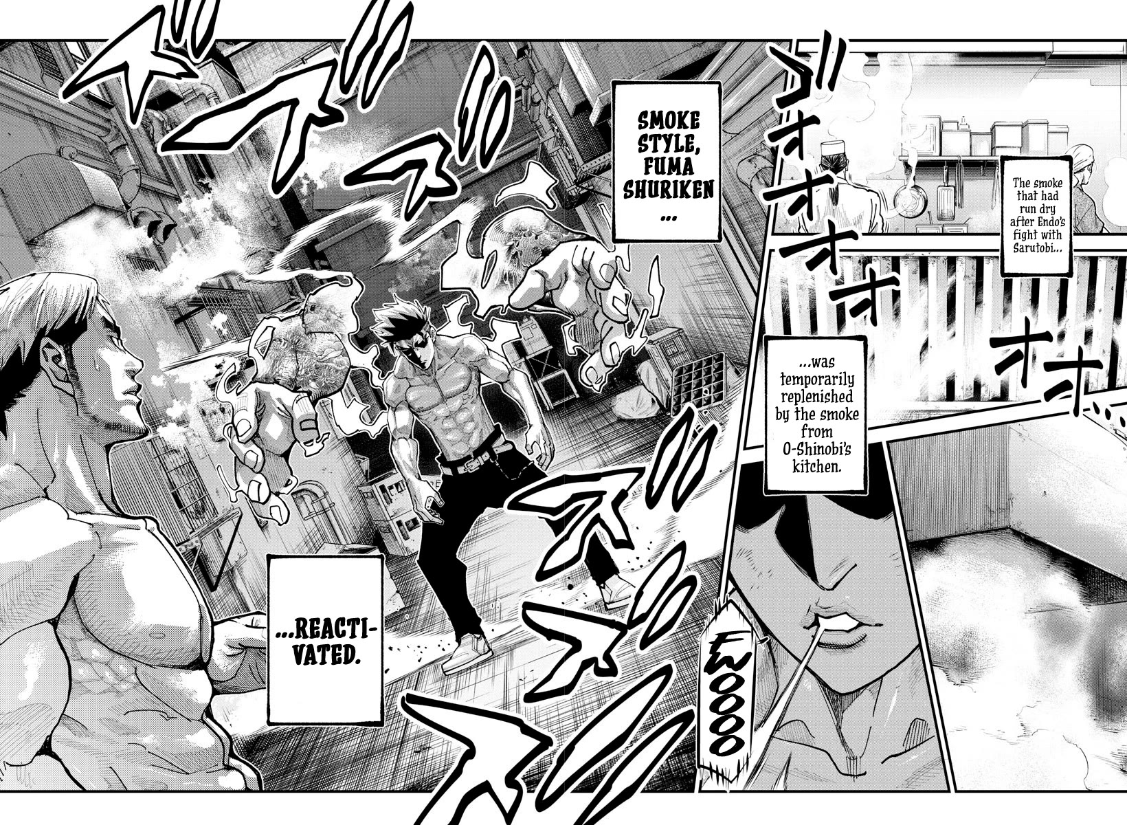 Rappa: The Delinquent Ninja Scrolls Chapter 18 page 9 - Chapter 18: Oshino Kohei