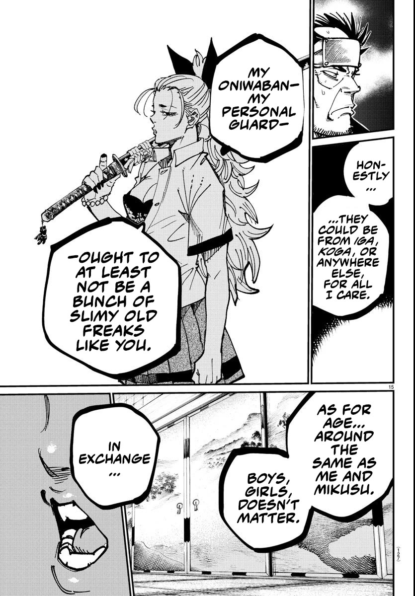 Rappa: The Delinquent Ninja Scrolls Chapter 2 page 14 - Chapter 2: The Nin-Sen