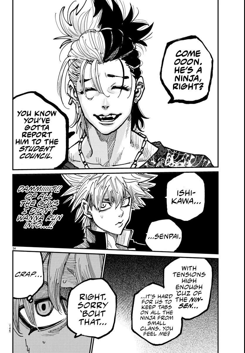 Rappa: The Delinquent Ninja Scrolls Chapter 2 page 31 - Chapter 2: The Nin-Sen