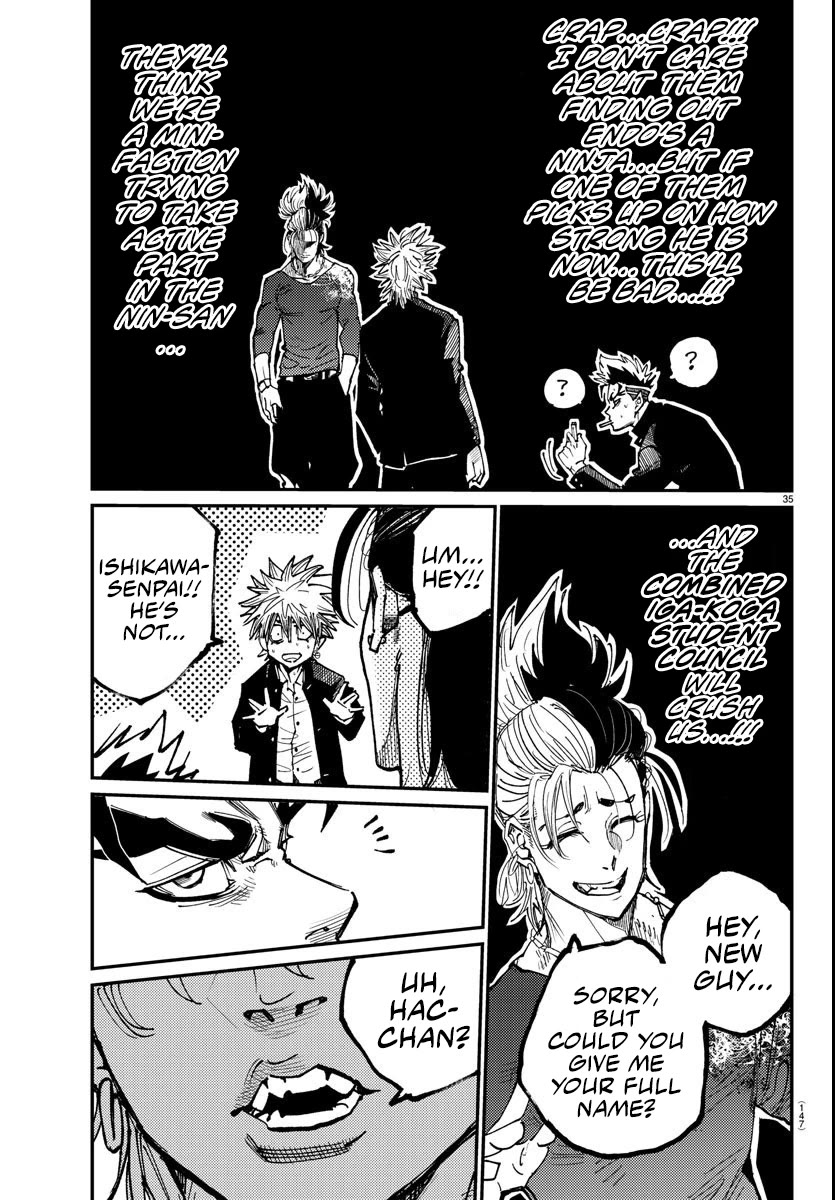 Rappa: The Delinquent Ninja Scrolls Chapter 2 page 32 - Chapter 2: The Nin-Sen