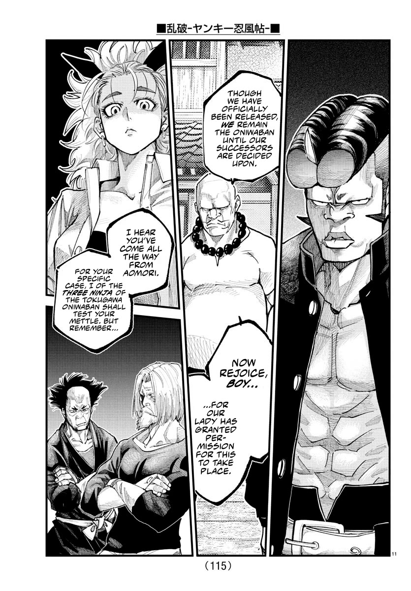 Rappa: The Delinquent Ninja Scrolls Chapter 20 page 10 - Chapter 20: Hayamicchi
