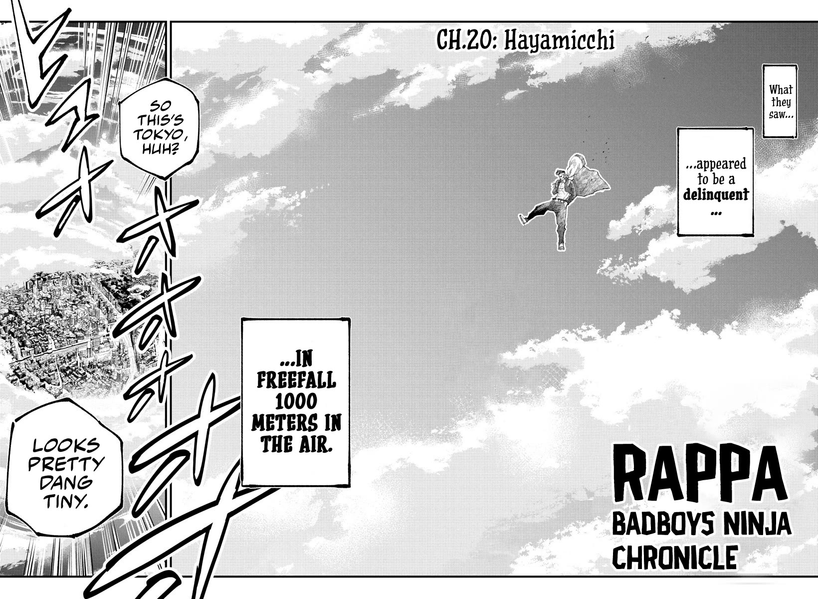 Rappa: The Delinquent Ninja Scrolls Chapter 20 page 2 - Chapter 20: Hayamicchi