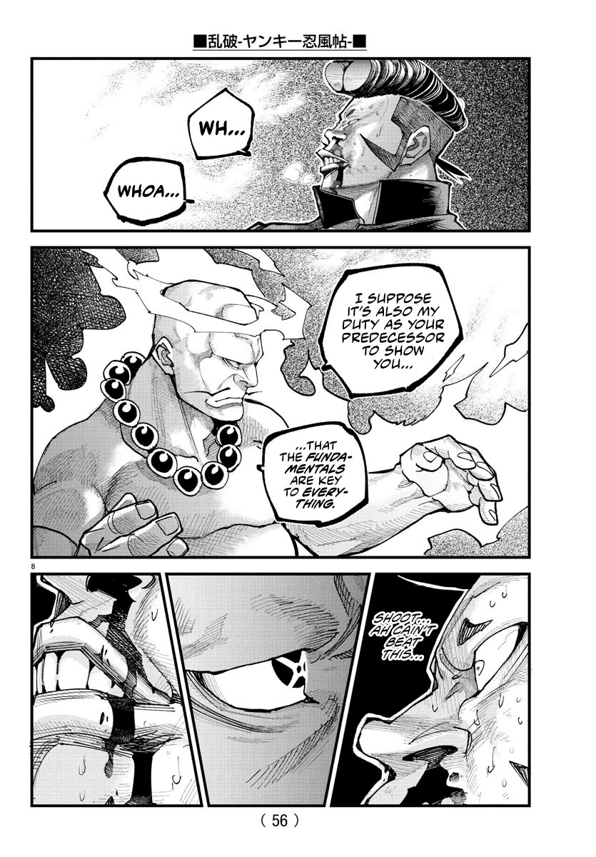 Rappa: The Delinquent Ninja Scrolls Chapter 21 page 8 - Chapter 21: Ninjutsu