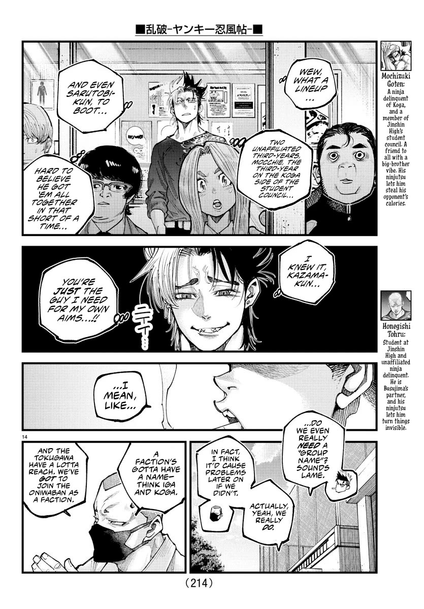 Rappa: The Delinquent Ninja Scrolls Chapter 24 page 12 - Chapter 24: Rappa-Mono