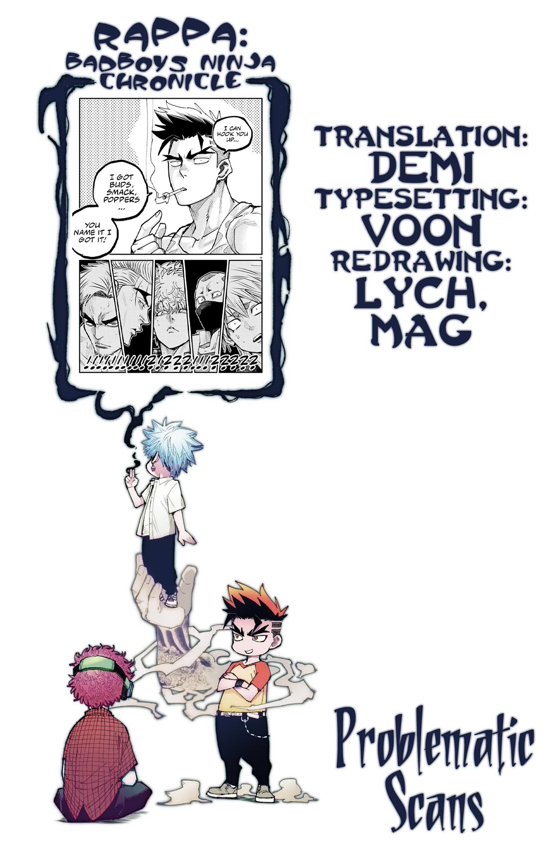 Rappa: The Delinquent Ninja Scrolls Chapter 24 page 19 - Chapter 24: Rappa-Mono