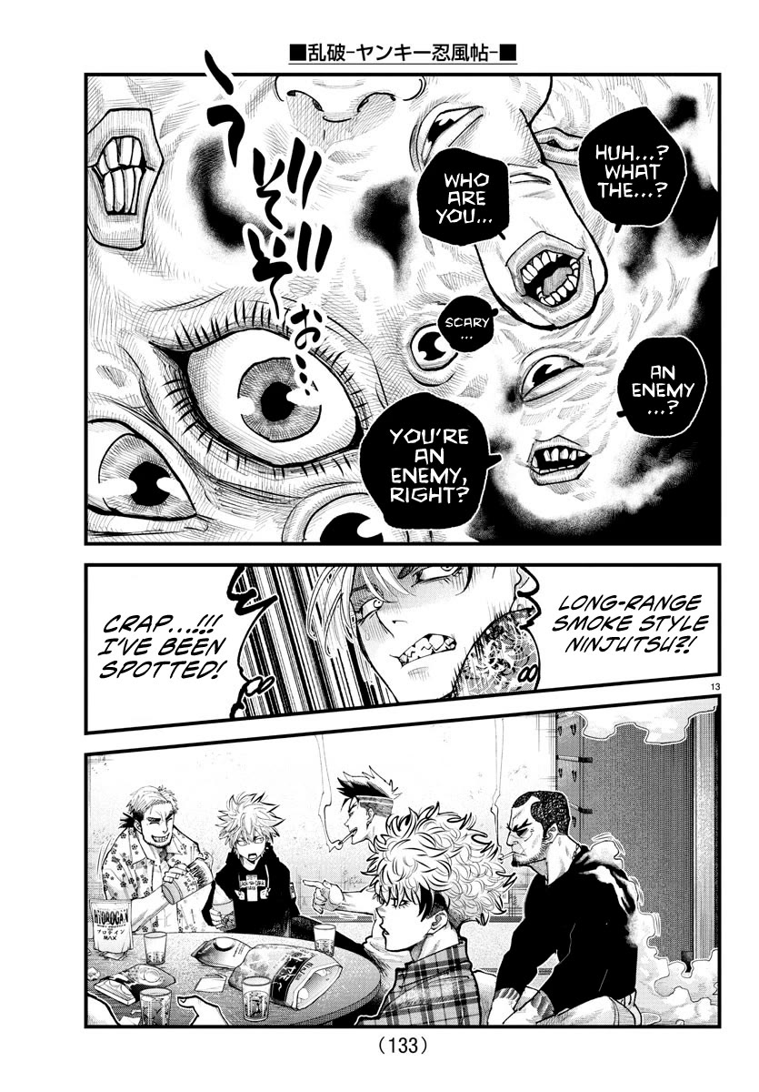Rappa: The Delinquent Ninja Scrolls Chapter 25 page 13 - Chapter 25: The Tiger's Tail