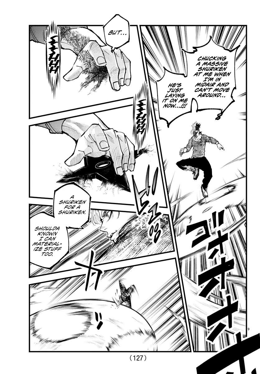 Rappa: The Delinquent Ninja Scrolls Chapter 26 page 9 - Chapter 26: Malevolent Smoke