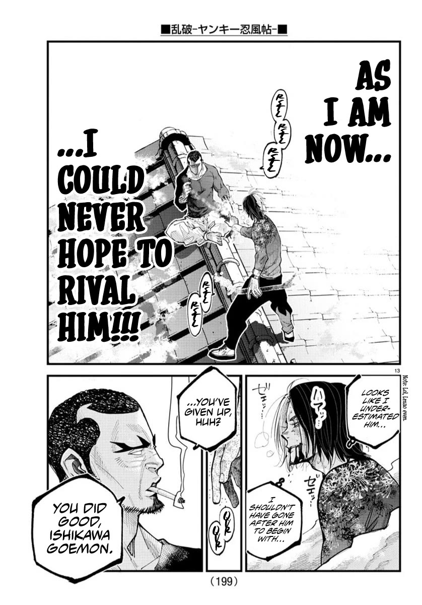 Rappa: The Delinquent Ninja Scrolls Chapter 28 page 11 - Chapter 28: Black Iron Ninja Sword - Kurogane