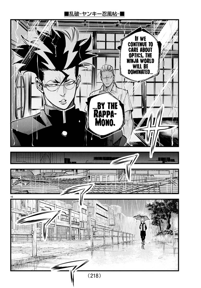 Rappa: The Delinquent Ninja Scrolls Chapter 29 page 16 - Chapter 29: Smoke and Shadow