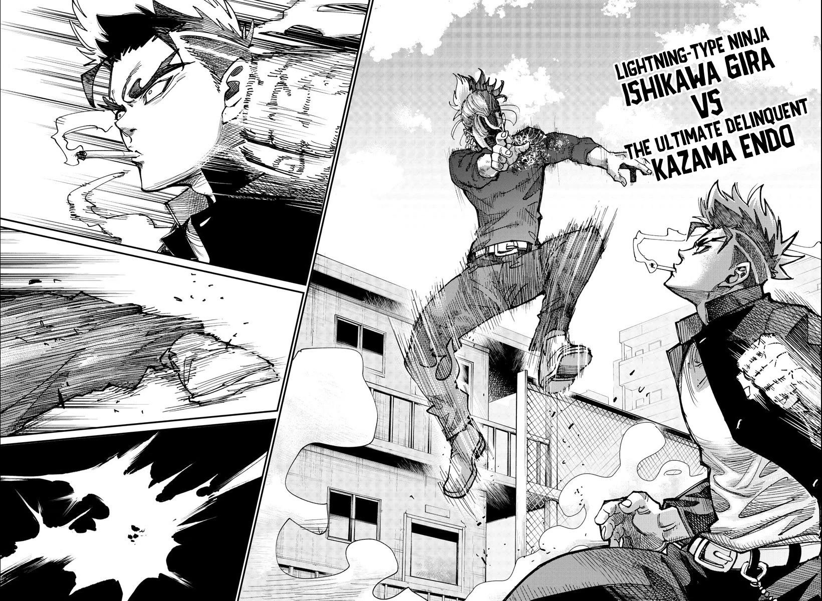 Rappa: The Delinquent Ninja Scrolls Chapter 3 page 2 - Chapter 3: Ninja vs Ninja