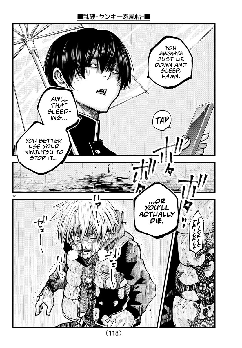 Rappa: The Delinquent Ninja Scrolls Chapter 32 page 13 - Chapter 32: Pouring Rain