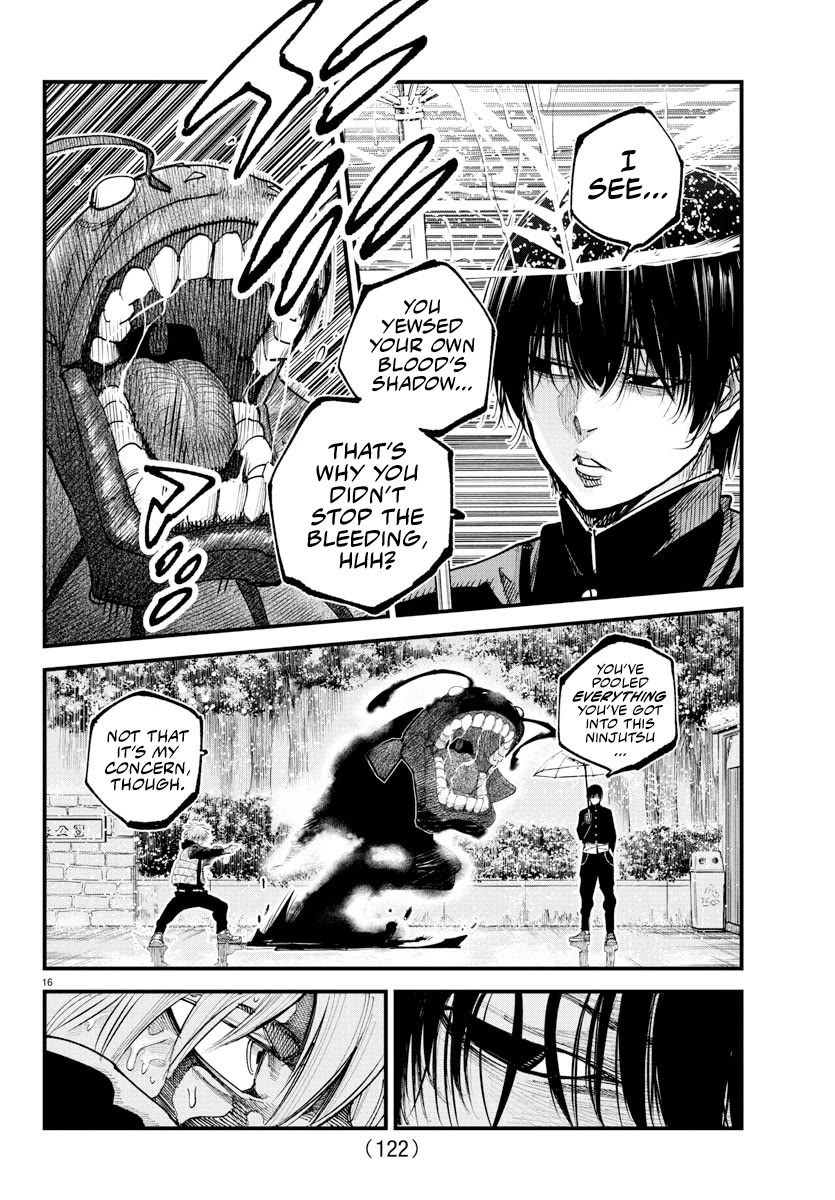 Rappa: The Delinquent Ninja Scrolls Chapter 32 page 16 - Chapter 32: Pouring Rain