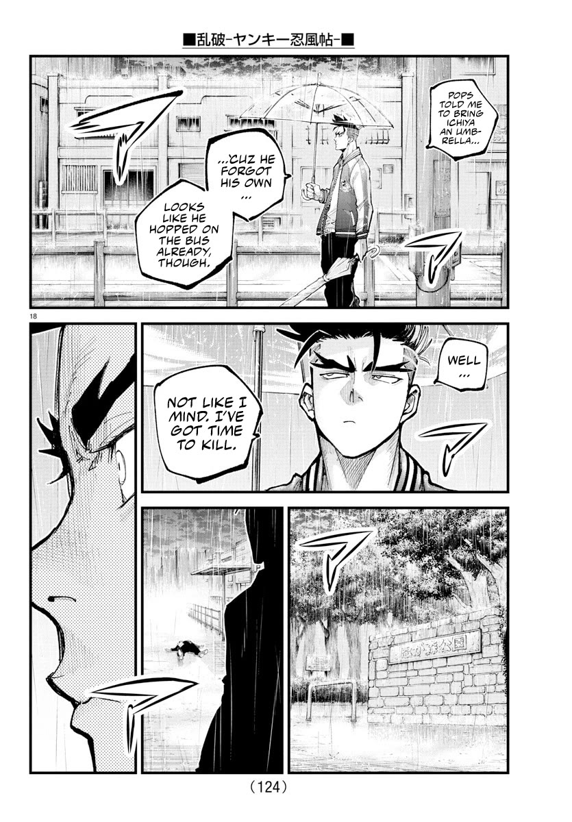Rappa: The Delinquent Ninja Scrolls Chapter 32 page 18 - Chapter 32: Pouring Rain