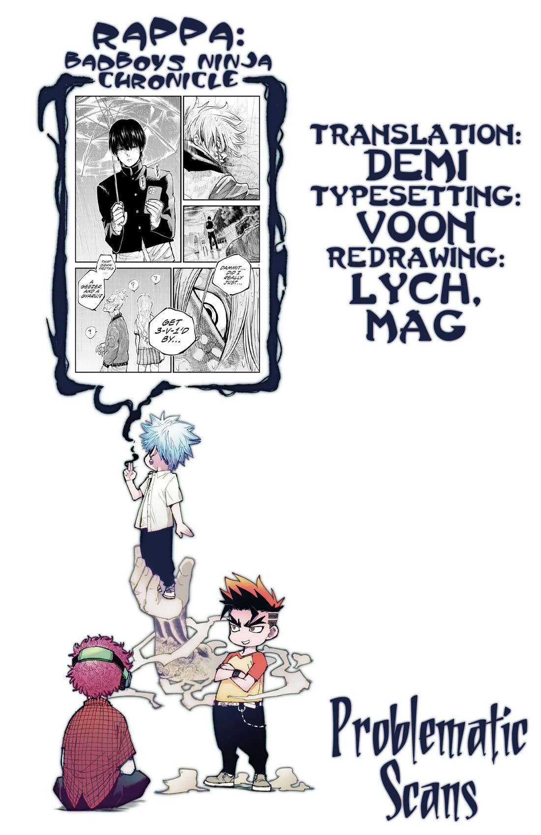 Rappa: The Delinquent Ninja Scrolls Chapter 32 page 21 - Chapter 32: Pouring Rain