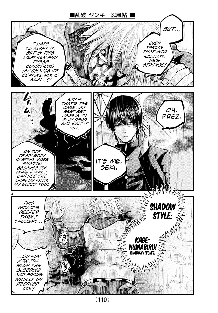 Rappa: The Delinquent Ninja Scrolls Chapter 32 page 5 - Chapter 32: Pouring Rain