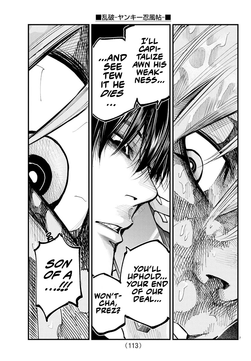 Rappa: The Delinquent Ninja Scrolls Chapter 32 page 8 - Chapter 32: Pouring Rain