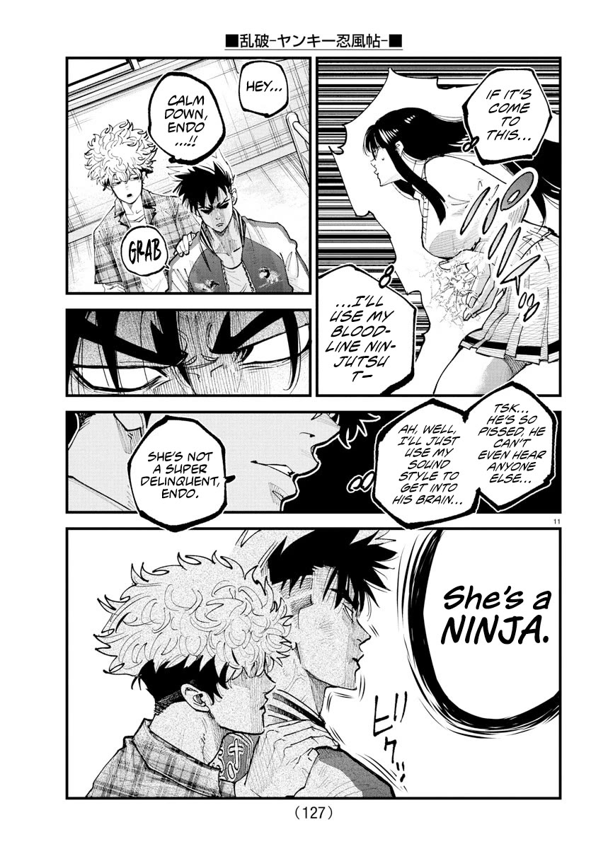 Rappa: The Delinquent Ninja Scrolls Chapter 34 page 10 - Chapter 34: The Hospital Connection