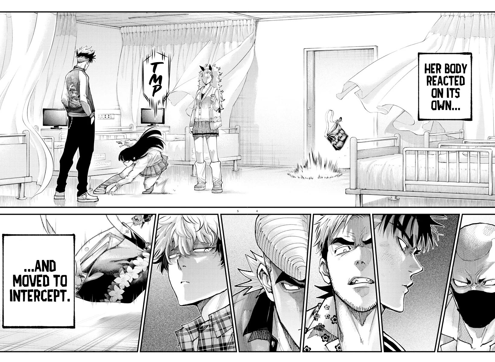 Rappa: The Delinquent Ninja Scrolls Chapter 34 page 4 - Chapter 34: The Hospital Connection