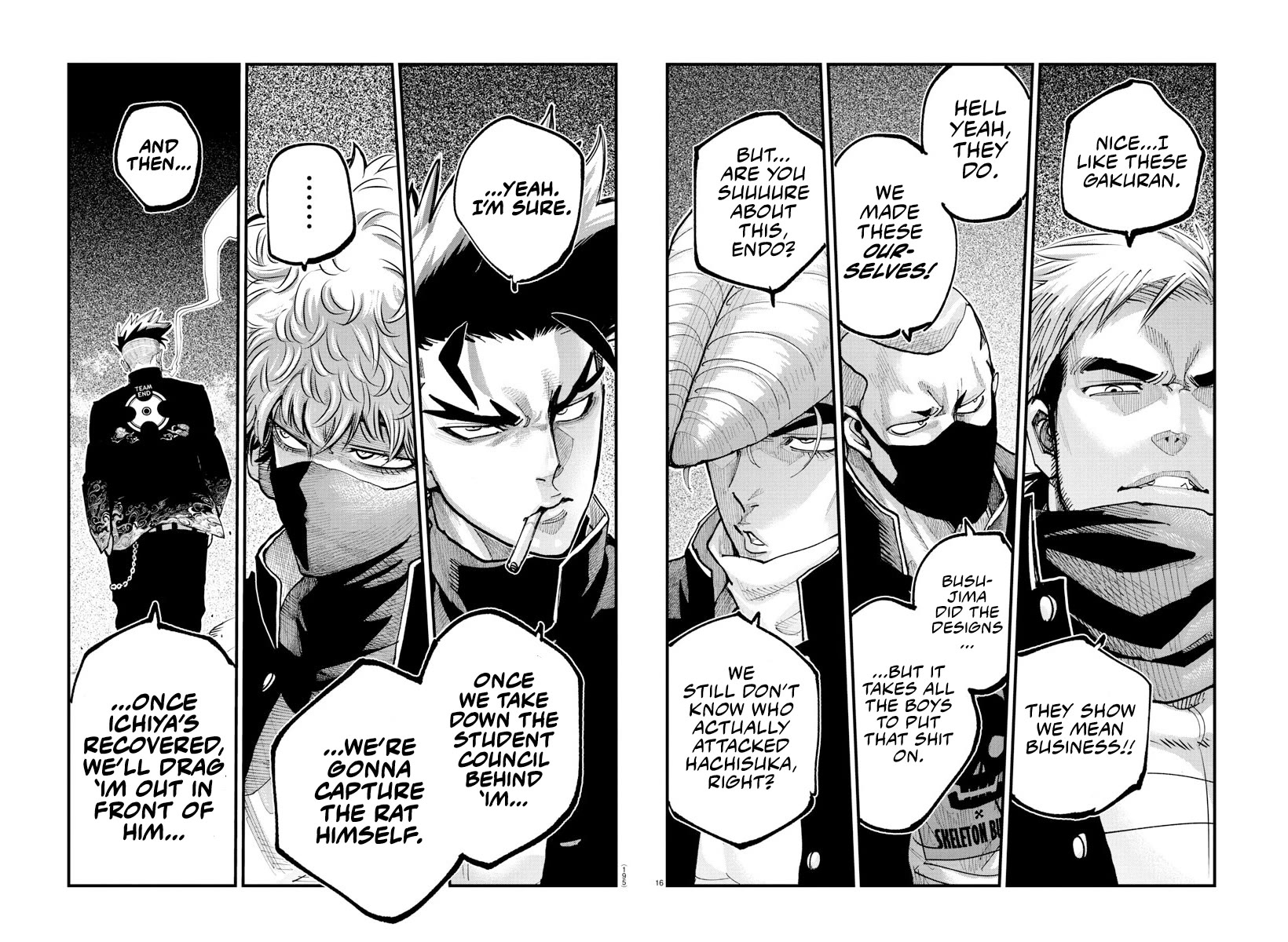 Rappa: The Delinquent Ninja Scrolls Chapter 35 page 14 - Chapter 35: The Night Before The Fight