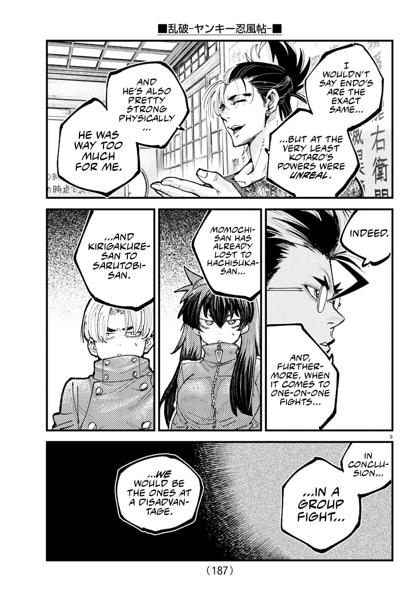 Rappa: The Delinquent Ninja Scrolls Chapter 35 page 8 - Chapter 35: The Night Before The Fight