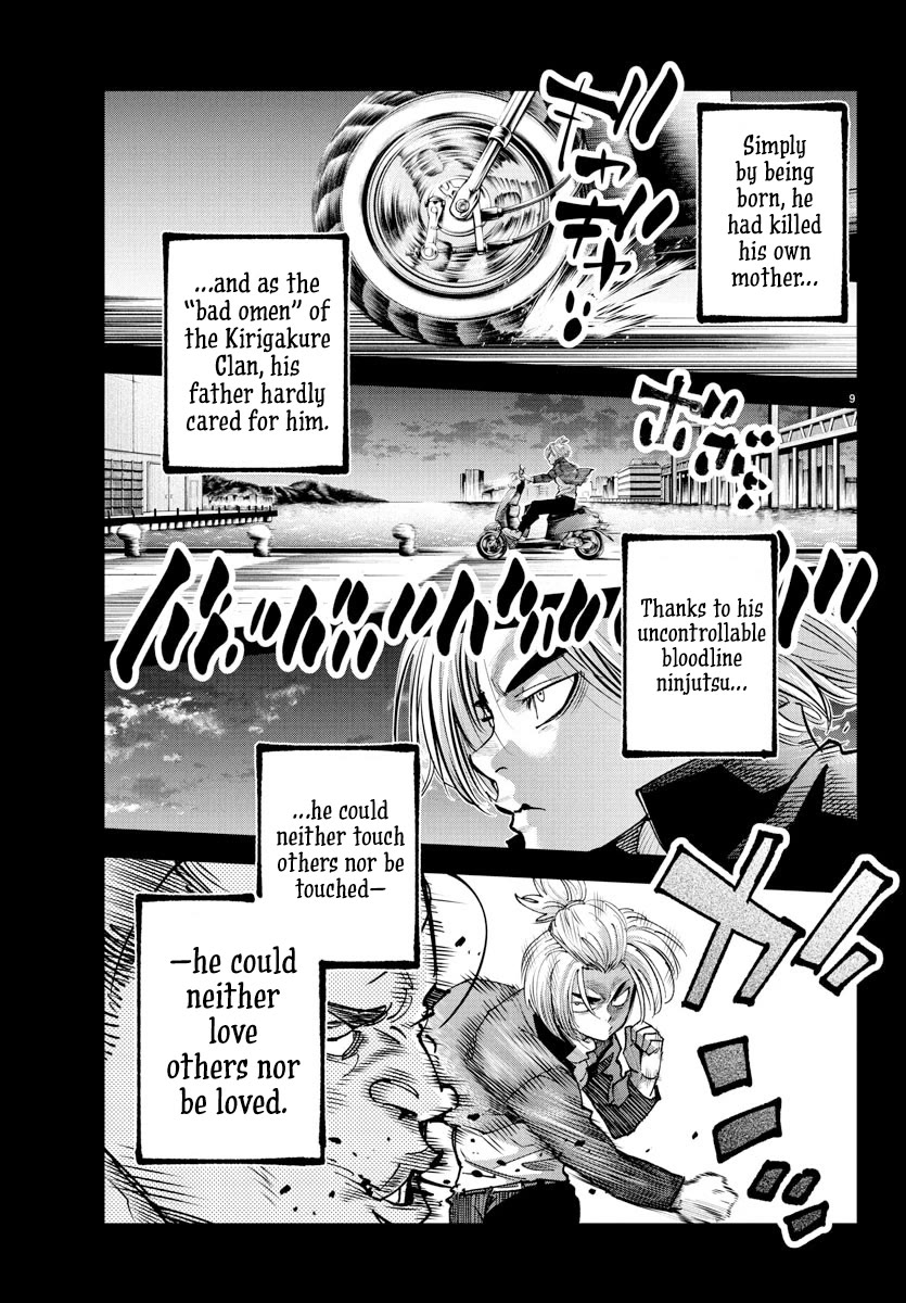 Rappa: The Delinquent Ninja Scrolls Chapter 39 page 9 - Chapter 39: The "Bad Omen" Of The Kirigakure Clan