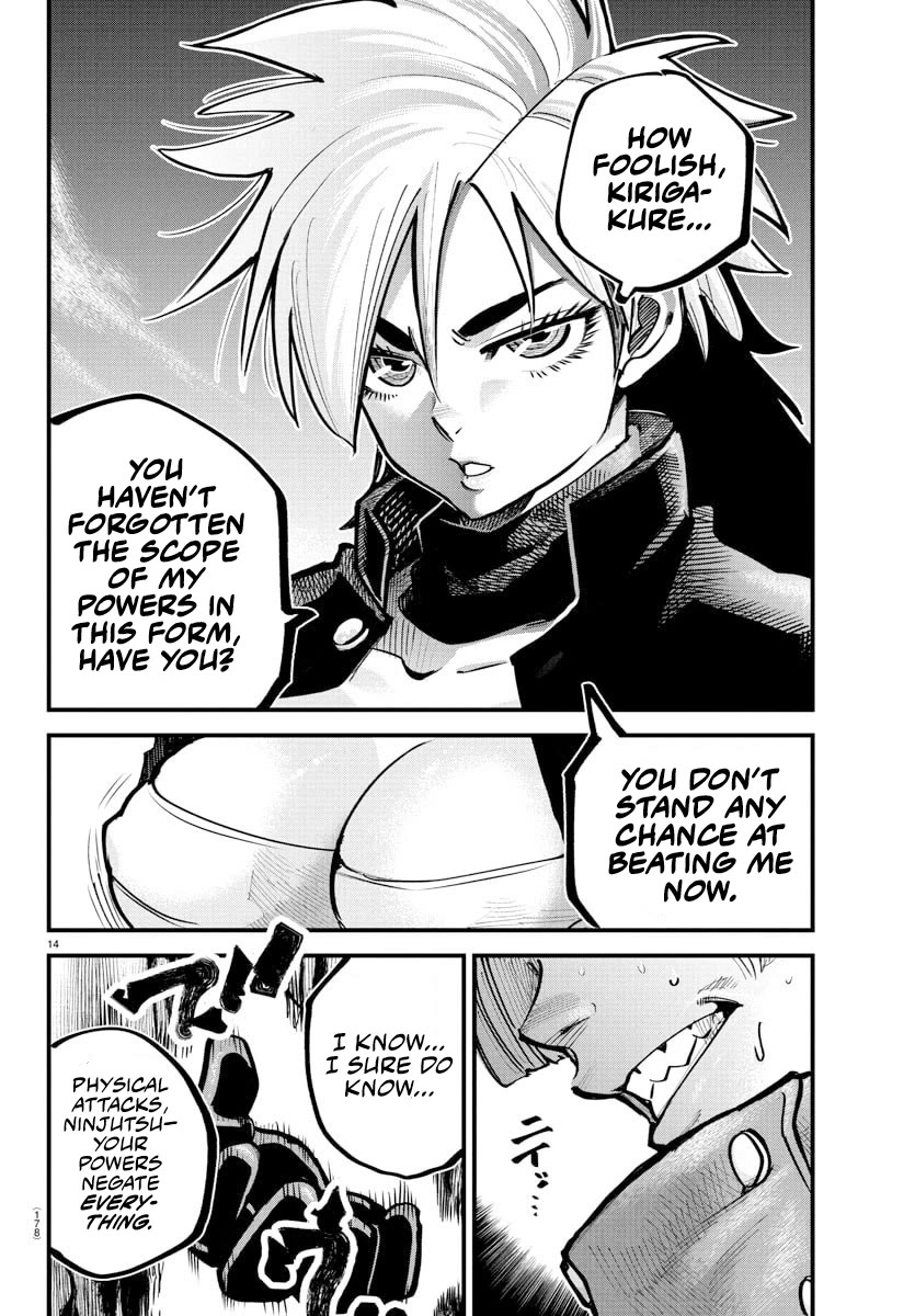 Rappa: The Delinquent Ninja Scrolls Chapter 42 page 13 - Chapter 42: From "Gentle" To "Rugged"