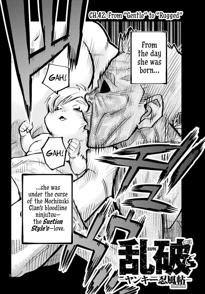Rappa: The Delinquent Ninja Scrolls Chapter 42 page 2 - Chapter 42: From "Gentle" To "Rugged"