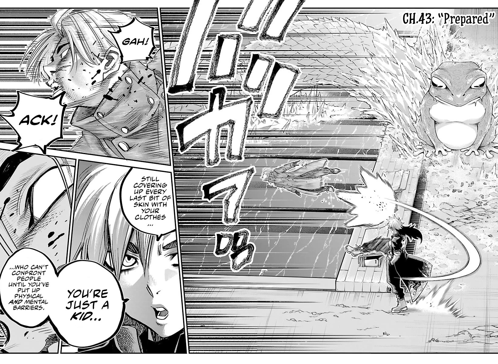 Rappa: The Delinquent Ninja Scrolls Chapter 43 page 2 - Chapter 43: "Prepared"